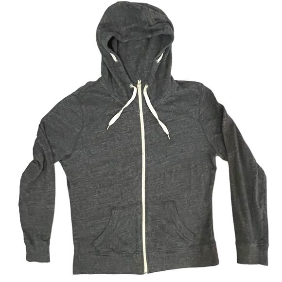 Xersion (M) Hooded Full Zip Two Front Pocket Casual Knit Layering Comfy Jacket - Picture 8 of 12